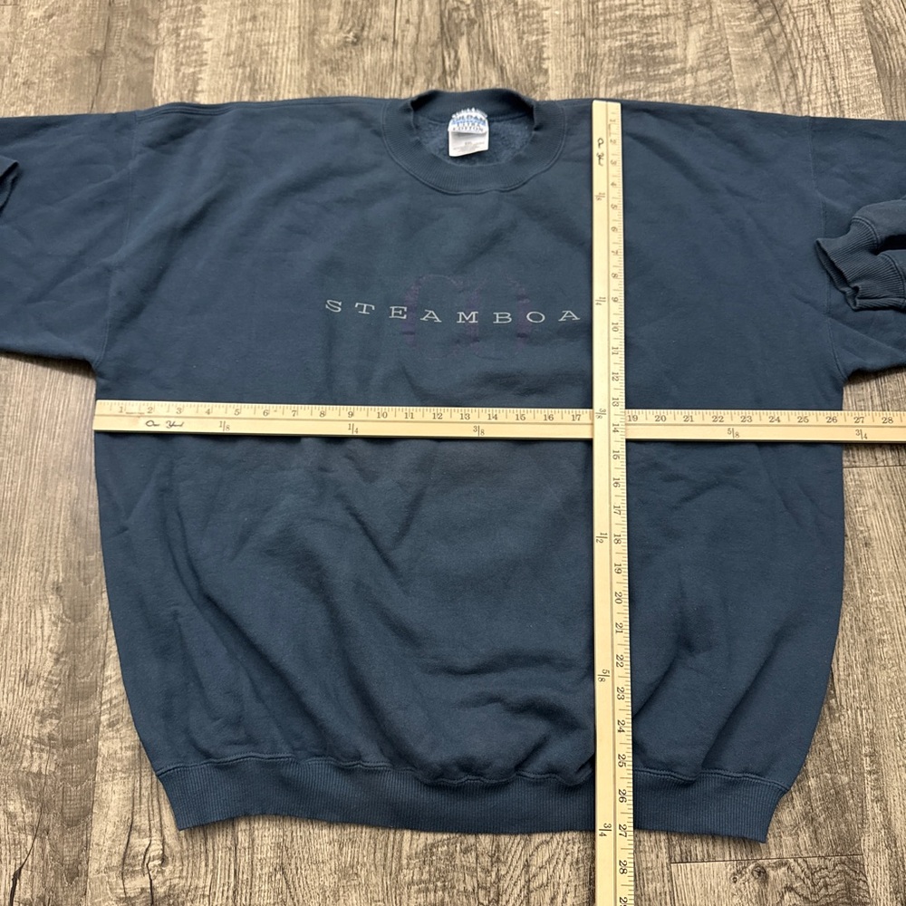 Vintage 90s Y2K Steamboat Colorado Destination Baggy Crewneck Sweatshirt - Picture 3 of 6